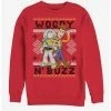 Coupon 😉 Disney Pixar Toy Story Woody Buzz Sew Sweatshirt ⭐