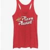 Cheapest ⌛ Disney Pixar Toy Story Vintage Pizza Logo Girls Tank 🔔
