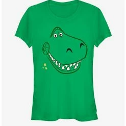Best Sale 👏 Disney Pixar Toy Story Rex Big Face Girls T-Shirt ✨