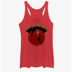 Discount ❤️ Disney Pixar The Incredibles Mrs. Incredible Girls Tank 😀