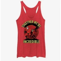 Brand new 😍 Disney Pixar The Incredibles Together We're Incredible Girls Tank 🔔