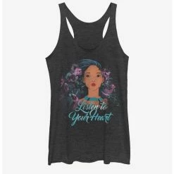 Best Pirce 😀 Disney Pocahontas Flower Pocahontas ⌛ Girls Tank ❤️