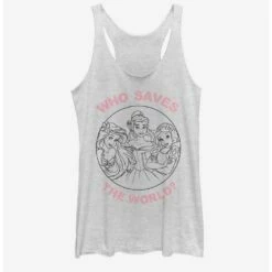 Buy 💯 Disney Princesses Save the World Girls Tank 🎁