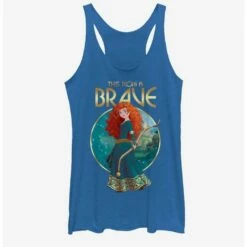 Outlet 🔥 Disney Pixar Brave Brave As Girls Tank ⌛