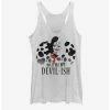 Deals ❤️ Disney Villains Scary Evil Cruella 🧨 Girls Tank 🎉