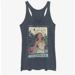 Coupon ❤️ Disney Pocahontas Pocahontas Block Bottom Text 🔥 Girls Tank ✨