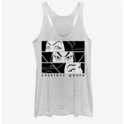 Top 10 ⌛ Disney Villains Villian Eyeliner Goals ⭐ Girls Tank ✨