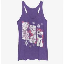 Deals ✔️ Disney Frozen Snow Trio Girls Tank 🤩