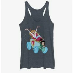 Cheap 😍 Disney Wreck-It Ralph Cinderella Vanellope Party Started Girls Tank 🤩