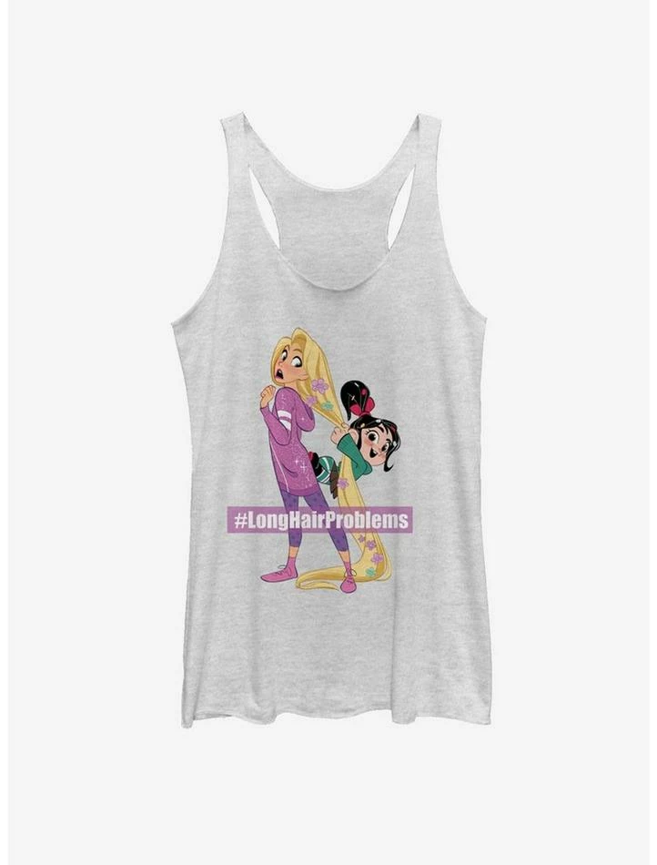 Discount 🛒 Disney Wreck-It Ralph Long Hair Rapunzel Vanellope Girls Tank 😉 1 Discount 🛒 Disney Wreck-It Ralph Long Hair Rapunzel Vanellope Girls Tank 😉