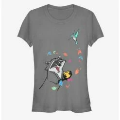 Best Pirce 🥰 Disney Pocahontas Meeko and Flit Girls T-Shirt 🛒