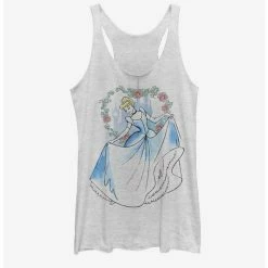Outlet 😀 Disney Cinderella Cinderella Flow Cast Girls Tank 🔥