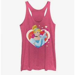 Discount ⌛ Disney Cinderella Cinderella Hearts 🛒 Girls Tank ✔️