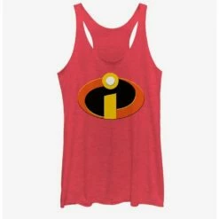 New ✨ Disney Pixar The Incredibles Incredibles Logo 🥰 Girls Tank 😍