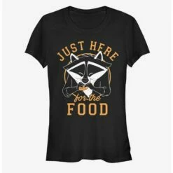 New 😀 Disney Pocahontas Meeko Here For Food Girls T-Shirt 😍 -Dressup Outfits Shop 12208963 hi