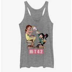 Best Pirce 🔔 Disney Wreck-It Ralph Tea Books BFF's Girls Tank 🧨