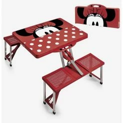 Hot Sale ✨ Disney Minnie Mouse Folding Table with Seats ❤️ -Dressup Outfits Shop 12267534 av3