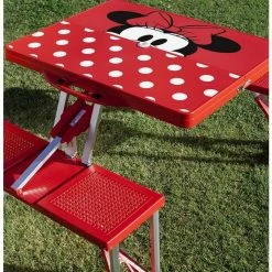 Hot Sale ✨ Disney Minnie Mouse Folding Table with Seats ❤️ -Dressup Outfits Shop 12267534 av4