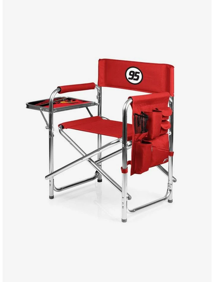 Cheap ✨ Disney Pixar Cars Lightning McQueen Sports Chair ⌛ 2 Cheap ✨ Disney Pixar Cars Lightning McQueen Sports Chair ⌛ - Image 2