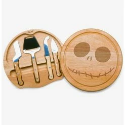 New ⌛ The Nightmare Before Christmas Jack Cheese Board & Tools Set 💯