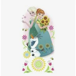 Discount 🔥 Disney Frozen Fever Group Peel And Stick Giant Wall Graphic ❤️