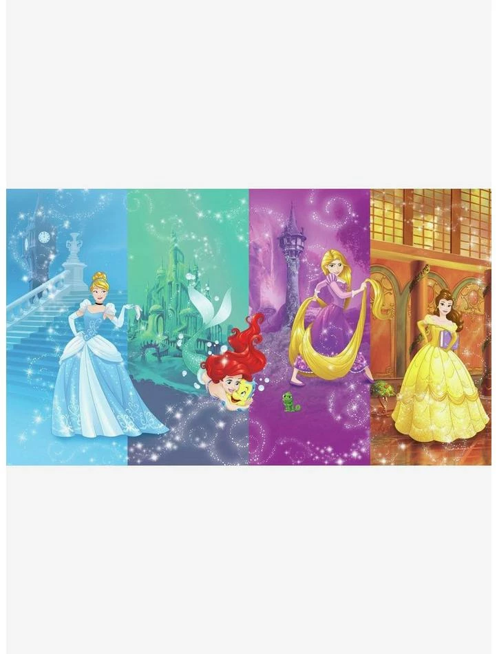 Brand new π Disney Princesses Scenes Chair Rail Prepasted Mural 𧨠1 Brand new π Disney Princesses Scenes Chair Rail Prepasted Mural π§¨
