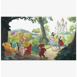 Best reviews of 🔔 Disney Princess Snow White 'Happily Ever After' Chair Rail Prepasted Mural ⭐