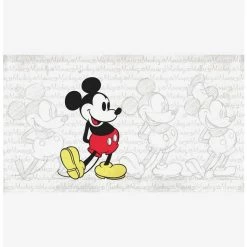 Outlet 🥰 Disney Mickey Mouse: Classic Mickey Chair Rail Prepasted Mural ⌛
