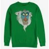 Deals 😉 Disney The Lion King Rafiki Face Sweatshirt ⌛