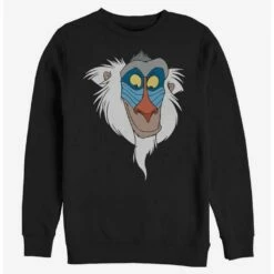 Promo 😀 Disney The Lion King Rafiki Face Sweatshirt ❤️
