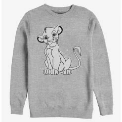 Best Pirce 🎁 Disney The Lion King Simba Splatter Sweatshirt ⭐