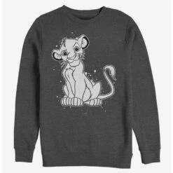 Outlet 🔔 Disney The Lion King Simba Splatter Sweatshirt ✨