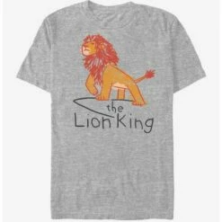 Discount ⭐ Disney The Lion King Scribble King T-Shirt ⭐