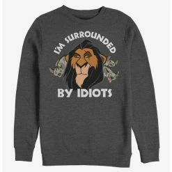 Coupon ✨ Disney The Lion King Surly Scar Sweatshirt ⌛