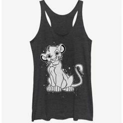 Discount ✔️ Disney The Lion King Simba Splatter Girls Tank 🎁