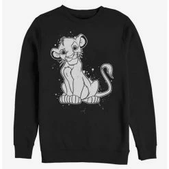 Budget ⭐ Disney The Lion King Simba Splatter Sweatshirt 😍