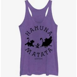 Budget ❤️ Disney The Lion King Hakuna Round 🌟 Girls Tank 🧨
