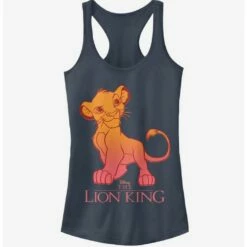 Promo 🎁 Disney The Lion King Simba Fade Girls Tank 🌟