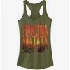 Cheapest ⭐ Disney The Lion King Sunset Matata ❤️ Girls Tank ✔️
