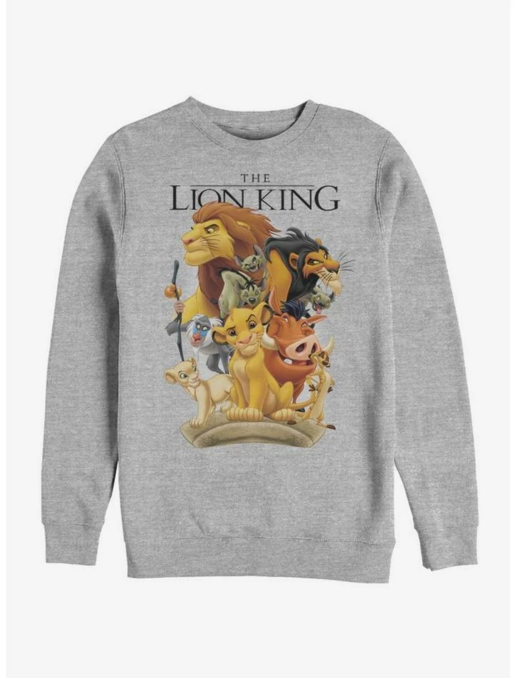 New 🎁 Disney The Lion King Tall Cast Sweatshirt 🔥 1 New 🎁 Disney The Lion King Tall Cast Sweatshirt 🔥