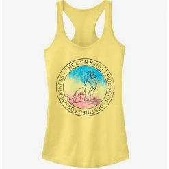 Best Sale ⭐ Disney The Lion King Simba Gradient 🛒 Girls Tank ❤️