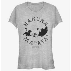 Discount 💯 Disney The Lion King Hakuna Round Girls T-Shirt 🌟