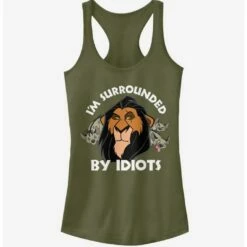 New ✨ Disney The Lion King Surly Scar 🛒 Girls Tank ✨