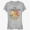 Promo 😀 Disney The Lion King Retro Lion Girls T-Shirt 🔔