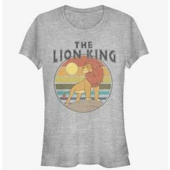 Promo 😀 Disney The Lion King Retro Lion Girls T-Shirt 🔔
