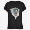 Flash Sale 🌟 Disney The Lion King Rafiki Face Girls T-Shirt ⌛