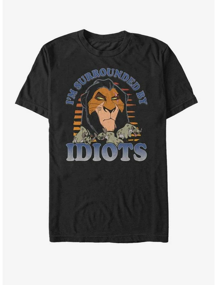 Wholesale ✔️ Disney The Lion King Idiots T-Shirt 👍 1 Wholesale ✔️ Disney The Lion King Idiots T-Shirt 👍