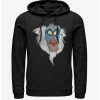 Top 10 ✨ Disney The Lion King Rafiki Face Hoodie 💯