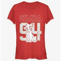 Deals 🎉 Disney The Lion King Simba '94 🔥 Girls T-Shirt ❤️
