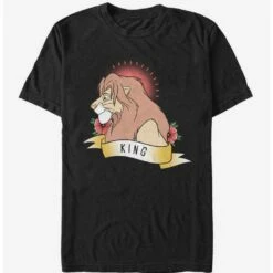Best deal 😀 Disney The Lion King King T-Shirt ✔️ -Dressup Outfits Shop 12321529 hi